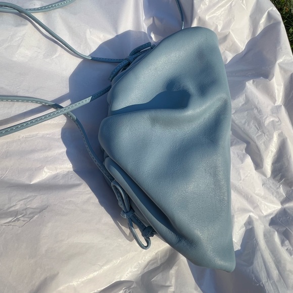 New never used authentic Bottega Venetia mini pouch bag - Blue - Picture 4 of 9